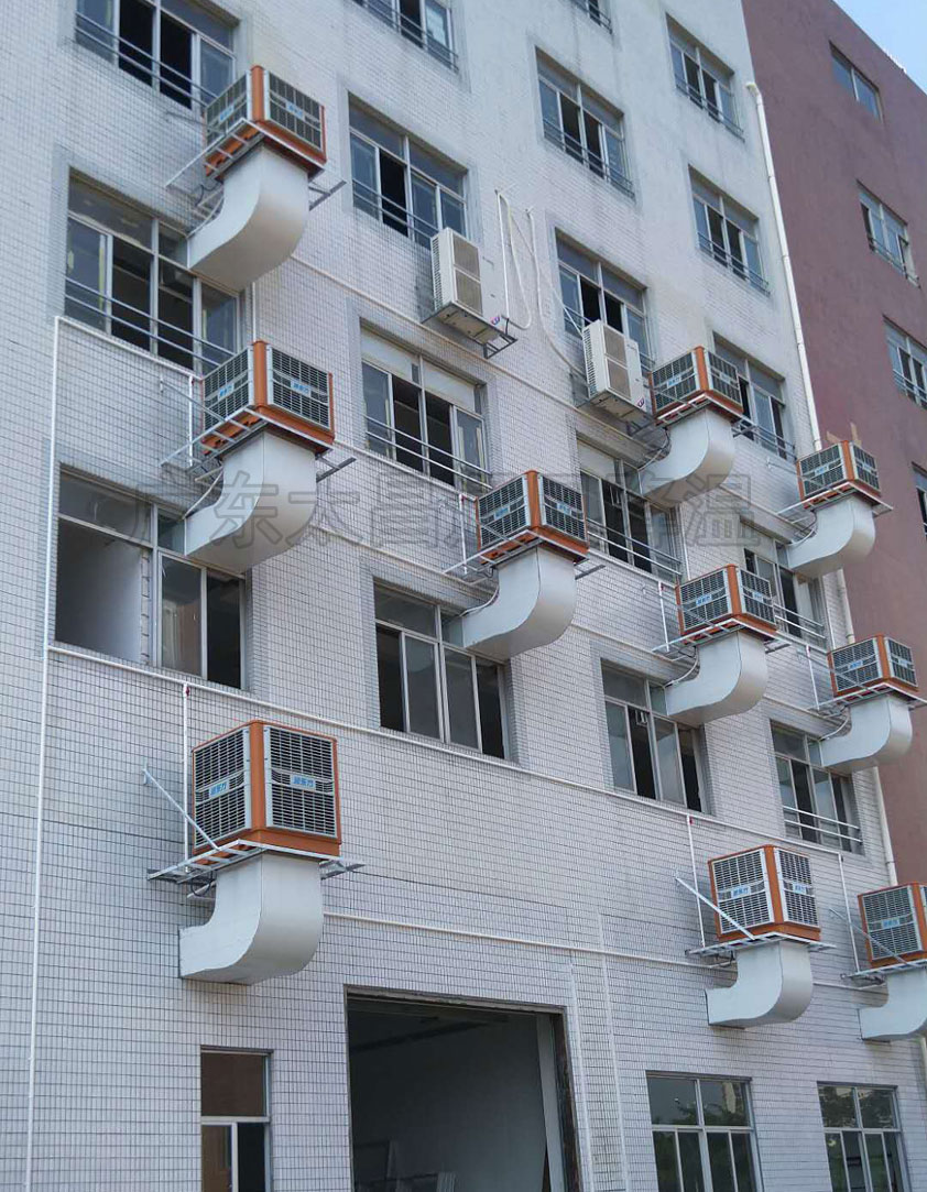 注塑廠降溫 注塑車(chē)間通風(fēng)換氣解決方案